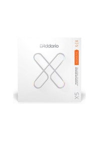 Resim D'addario Xsapb1047 Xs Phosphor Bronze Akustik Gitar Tel Seti 10-47 Extra Light Tansiyon, Ultra İnce Koruyucu Kaplama, Sıcak Ve Dengeli Ton, Üstün Akort Kararlılığı 