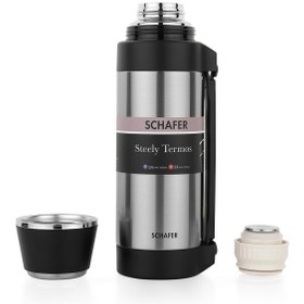 Resim Schafer Steely Termos 1.5 L-Inox 