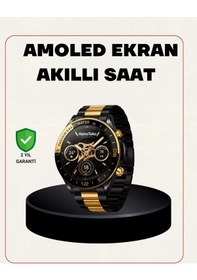 Resim Diğer Amoled Akıllı Saat Manyetik Şarj Gps Destekli Spor Ve Günlük Kullanım 
