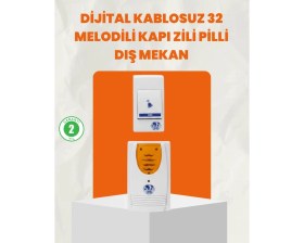 Resim Kablosuz Kapı Zili Ev ve Ofis Için Konforlu Çözüm Nemere 