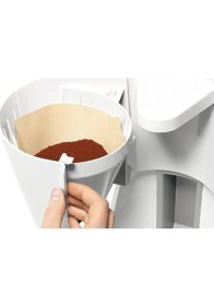 Resim Bosch Tka3a031 Kahve Makinası - 10 Fincan Ana Renk: Beyaz, İkincil Renk: Açık Gri 