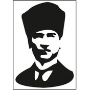 Resim SEVEN KARDEŞLER Atatürk A5 Sticker 057 Tek Paket Çoklu Sticker 