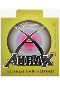 Resim Aurax Ax-18 Kısa Sap Bağlama Teli Profesyonel 0.18 