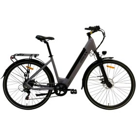 Resim Bisan Moon S - 28'' Jant 47 Cm (M) Kadro Elektrikli Bisiklet - Metalik Gri Siyah 