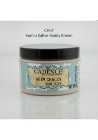 Resim Cadence Very Chalky Home Decor Ch07 Kumlu Kahve 150Ml 