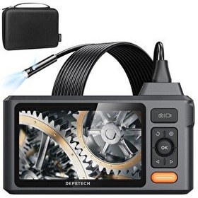 Resim Depstech 5" IPS Ekranlı 1080P Çift Lensli Endoskop Kamera - 5m 