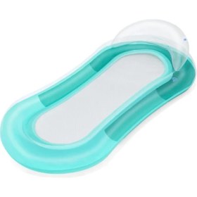 Resim Hediye Bahçesi Lüks Fileli Şişme Deniz Yatağı 