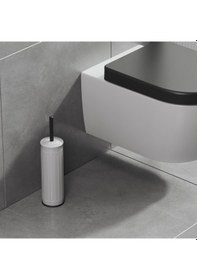 Resim Aqua Bagno Midas Klozet Ve Tuvalet Fırçası , Beyaz 35.22.55.01.04 Beyaz 