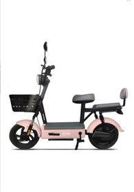 Resim Mondial Bomber Elektrikli Motosiklet Pembe 