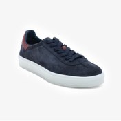 Resim Greyder Erkek Lacivert Hakiki Deri Sneaker Ayakkabı 5Y1UA18240 