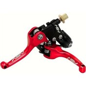 Resim Motion003 1 Çift Kırmızı Evrensel Off-road Motosiklet Gidon Aksesuarları Honda Yamaha Suzu 