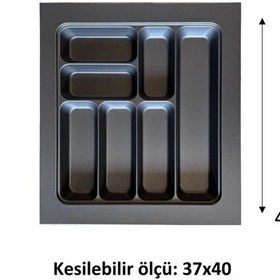 Resim 42 49 Eco Lüx Modül Kaşıklık Antrasit 