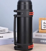 Resim Cin 2 Litre, 304 Kalite Çelik, Vakumlu, Çay kahve Termosu, Askılı Termos, cin488sy 
