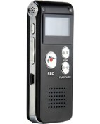 Resim Willowhaven Siyah 8gb Usb Şarjlı 650 Saat Kayıt Kapasiteli Taşınabilir Dijital Ses Kayıt Cihazı 