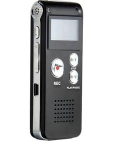 Resim Willowhaven Siyah 8gb Usb Şarjlı 650 Saat Kayıt Kapasiteli Taşınabilir Dijital Ses Kayıt Cihazı 