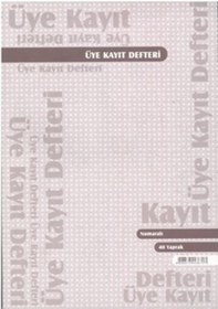 Resim Armat Üye Kayıt Defteri 40 Yap 1 Adet 