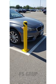 Resim FSHOME FS GRUP | Park Dubası Sabit Demir 80 cm – Otopark ve Alan Sınırlandırma Dubası (6 Adet) 