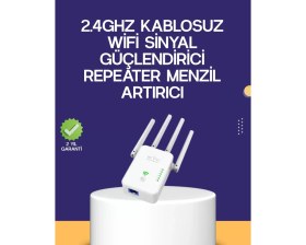 Resim Çift Bantlı Otomatik Kurulum Wifi Repeater Menzil Genişletici Midastech 