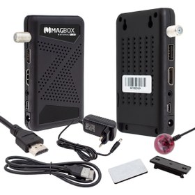 Resim Powermaster Magbox Natural Plus Full Hd + Usb Mini Hd Uydu Alıcısı Tkgsli + Youtubelu 