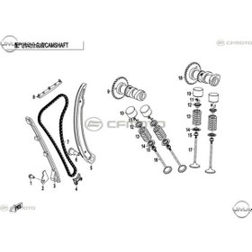 Resim Cf Moto Cf Nk 250 Eksantrik Zincir Gergisi Küçük 