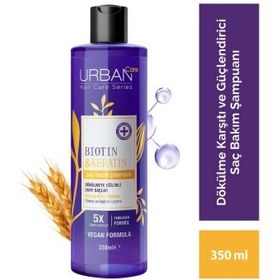 Resim Urban Care Biotin ve Keratin Dökülme Karşıtı Saç Bakım Şampuanı 350ml 