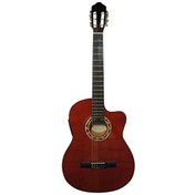 Resim Carissa CG-200 SCE NAT İnce Kasa Elektro Klasik Gitar 