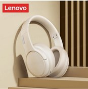 Resim Lenovo 5.3 Kablosuz Bluetooth Kulaklık Th20 Oyun Çift Modlu Katlanabilir Spo Th20 Beige 