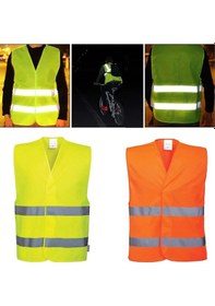 Resim Fosforlu Reflektörlü İkaz Yeleği 