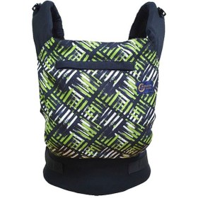Resim Babalinbaby Etnik Yeşil Ergonomik Kanguru 