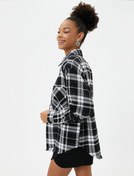 Resim Oduncu Gömleği Cepli Yumuşak Dokulu Uzun Kollu 