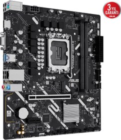 Resim Asus Prıme H810m-k Ddr5 Hdmı Pcıe 4.0 1851p Matx 