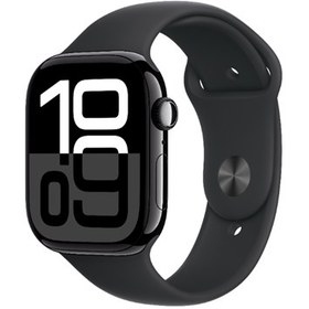 Resim Apple Watch Series 10 GPS 46 mm Alüminyum Kasa ve Spor Kordon - M/L Roze Altın 