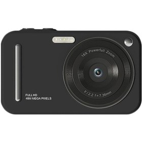 Resim 1080p Dijital Kamera Video Kamera 48mp 2.4 İnç Ips Ekran Otomatik Odaklama 16x Zoom 