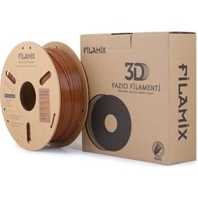 Resim Filamix Kahverengi Rengi Pla Filament 1.75mm. 1kg. 