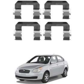 Resim OEM Hyundai Accent Era Fren Balata Sacı Takım 