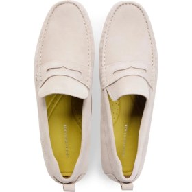 Resim Tommy Hilfiger Bej Erkek Süet Loafer Core Hılfıegr Suede Drıver 