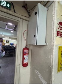 Resim Santral 6 Kg Fm200 Otomatik Pano Söndürme Sistemi Yangın Tüpü Elektrik Panoları Ve Özel Alanlar 