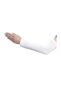 Resim Kuayscarfs Kadın Beyaz Tesettür Kolluk 