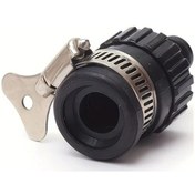 Resim Willowhaven Siyah 34mm 60mm 24mm 16mm Plastik Hortum Bağlantı Adaptörü Araba Yıkama Bahçe Sulama 