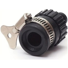 Resim Willowhaven Siyah 34mm 60mm 24mm 16mm Plastik Hortum Bağlantı Adaptörü Araba Yıkama Bahçe Sulama 