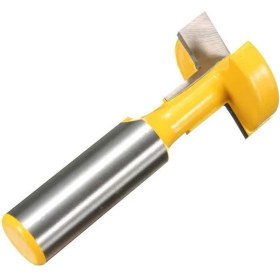 Resim Guangdong Spirit 1/2 Inç Şaft Yönlendirici Bit T-Yuvası ve T-Track Planya Zıvana Kesici Alet (Yurt Dışından) 