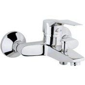 Resim Euromix Spectra Banyo Bataryası Krom 