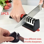 Resim 1 Aşamalı - 4 Aşamalı Bileme Tahtası, Çabuk Bileyici, 1 Paket, Orijinal Yüksek Kaliteli Cilalı Şeritlerle Çeşitli Stildeki Eğe Törpüsü İçin Uygun. Seramik ve Paslanmaz Çelik Mutfak Gereçleri, Makaslar & Mutfak Ekipmanları İçin – Temel Apartman Aksesuarı ya da Öğrenci Yurdunda Olması Zorunlu! Okula Dönüş Seti 