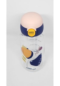 Resim Gıpta Cool-J Medium 600 Ml Mavi-Pembe Kilitli Tritan K7549 Matara 