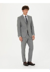 Resim Pierre Cardin Erkek Gri Takım Elbise 50273543-vr024 Gri 