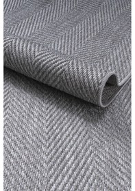 Resim Berena Naturel Jüt Halı Örme Kilim Sisal Hasır Halı Mutfak Balkon Halısı Gri-200x290 