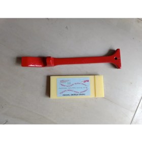 Resim İnan Yapı Laminant Parke Usta Seti Kestamid Döşeme Çakma Takozu 2,5 cm*17 cm ve Çektirme Demiri 3 cm*32 cm 