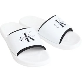 Resim Calvin Klein ESS SLIDE RUBBER NEO Beyaz Erkek Terlik 