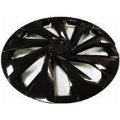 Resim Volvo C70 Uyumlu 14 Inç 4 Adet Piano Black Siyah Jant Kapağı Takımı 