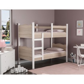 Resim Patiko Furniture Mdf Ayaklı Ayrılabilir Ranza (90X190) 